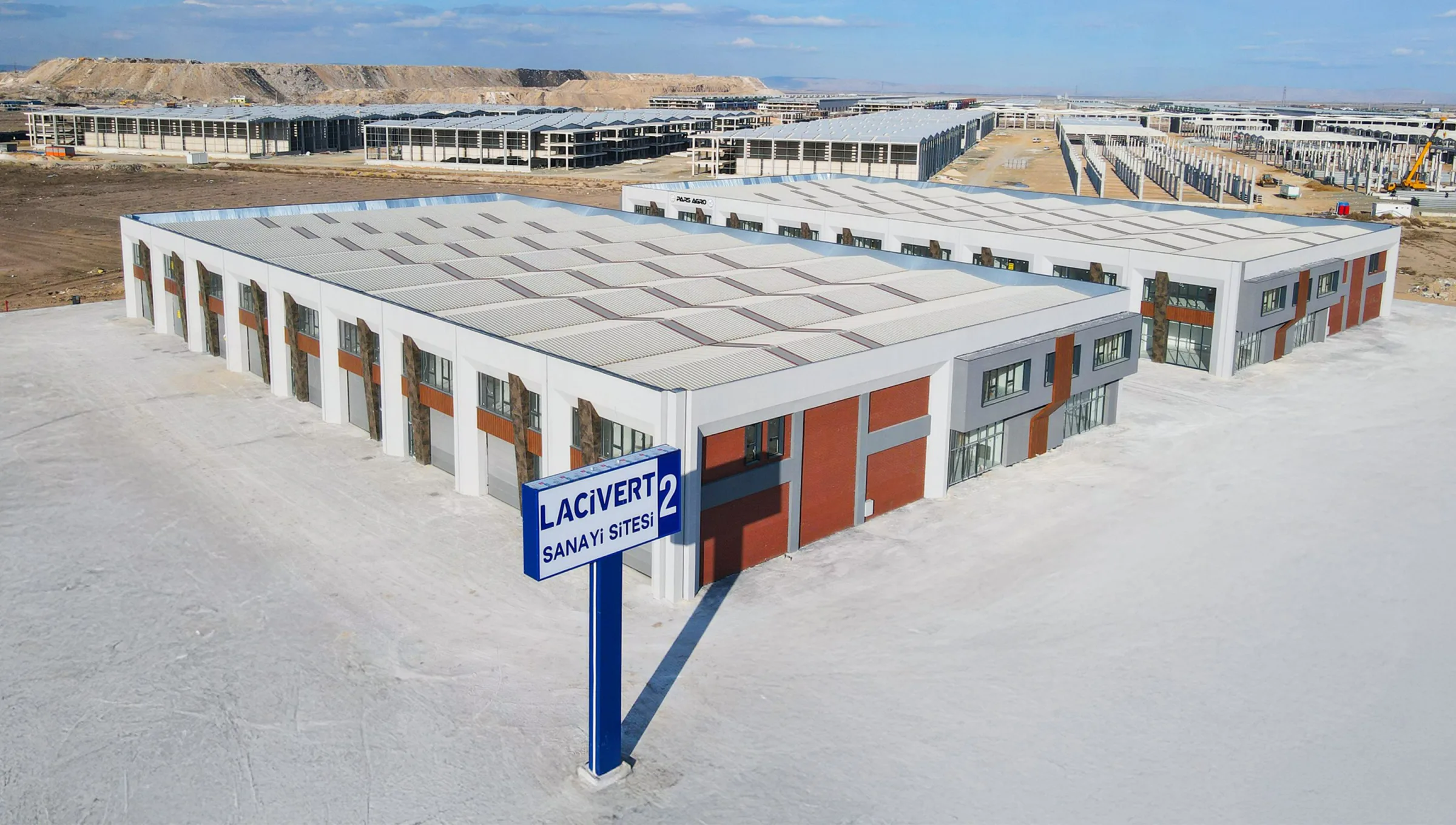 Lacivert - 2 Industrial Site