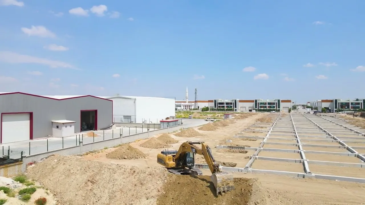 Lacivert-1 Industrial Estate · Construction project film